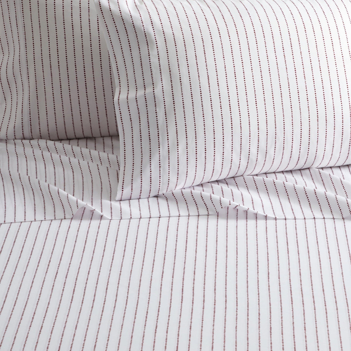Chic Home Kailey 4 Piece Dot Striped Sheet Set 
