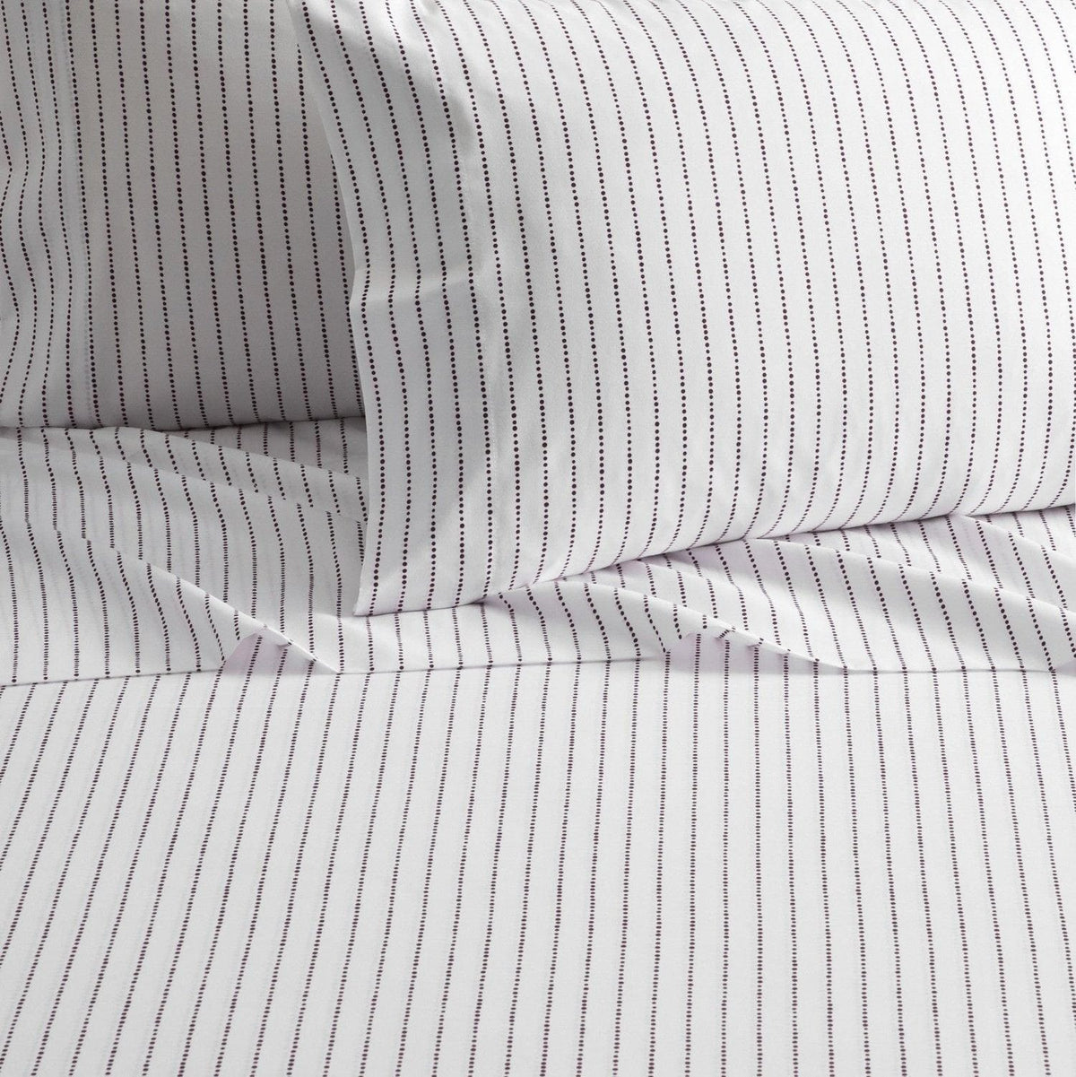 Chic Home Kailey 4 Piece Dot Striped Sheet Set 