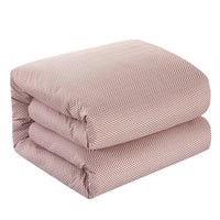 Chic Home Laurel 7 Piece Graphic Herringbone Print Duvet Cover Set 