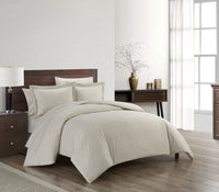 Chic Home Laurel 7 Piece Graphic Herringbone Print Duvet Cover Set 