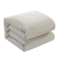 Chic Home Laurel 7 Piece Graphic Herringbone Print Duvet Cover Set 