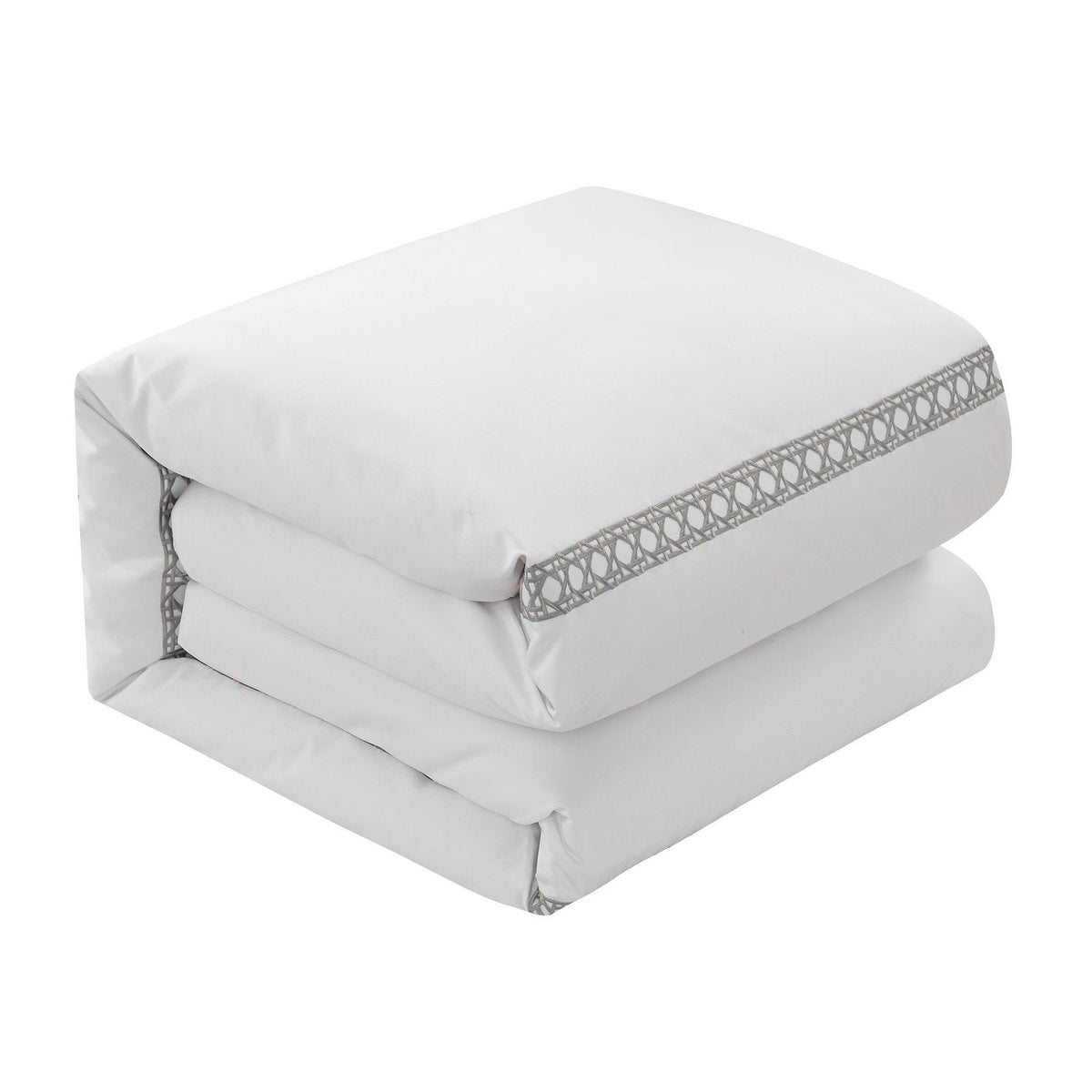 Chic Home Lewiston 7 Piece Cotton Blend 1500 TC Duvet Cover Set 