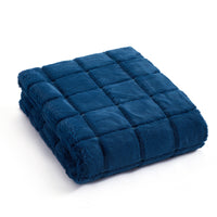 Chic Home Liana Jacquard Faux Fur Throw Blanket 