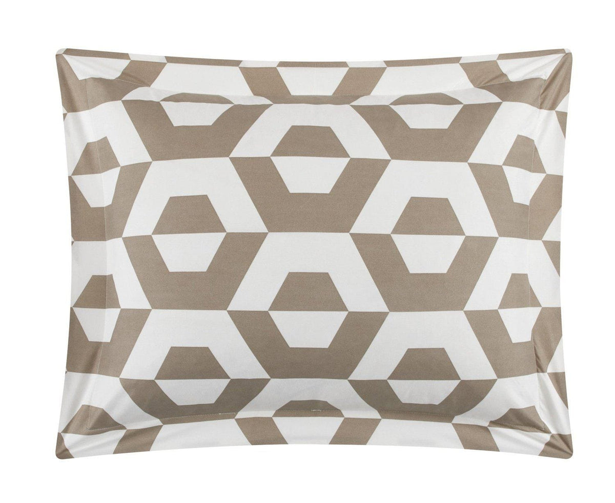 Chic Home Miles 4 Piece Geometric Pattern Comforter Set 