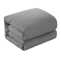 Chic Home Morgan 3 Piece Striped Duvet Cover Set 