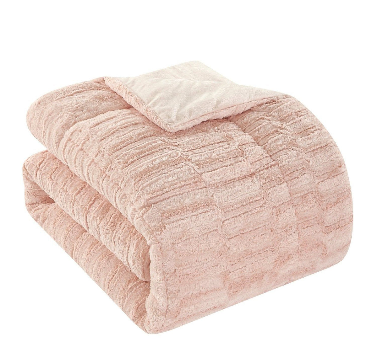 Chic Home Pacifica 7 Piece Faux Fur Comforter Set 