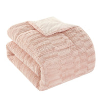 Chic Home Pacifica 7 Piece Faux Fur Comforter Set 