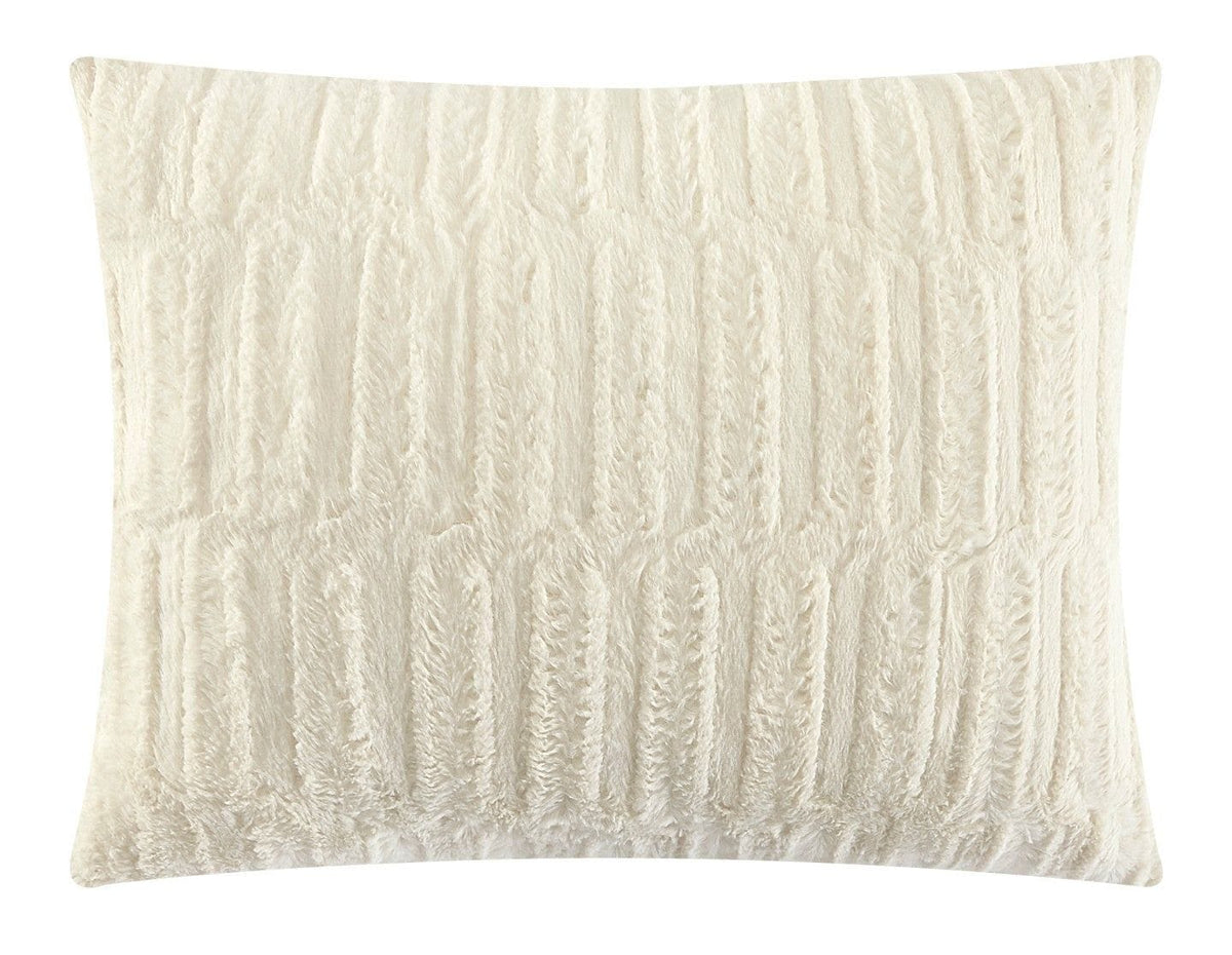 Chic Home Pacifica 7 Piece Faux Fur Comforter Set 