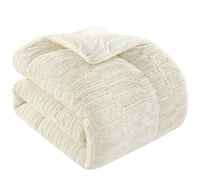 Chic Home Pacifica 7 Piece Faux Fur Comforter Set 