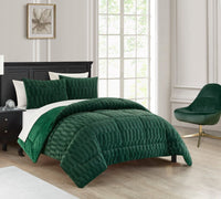 Chic Home Pacifica 7 Piece Faux Fur Comforter Set 