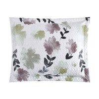 Chic Home Parson Green 7 Piece Reversible Watercolor Floral Print Quilt Set 