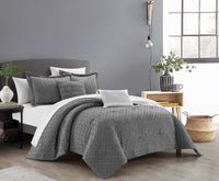 Chic Home Reign 5 Piece Jacquard Comforter Set 