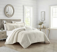 Chic Home Reign 5 Piece Jacquard Comforter Set 