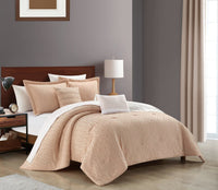 Chic Home Reign 5 Piece Jacquard Comforter Set 