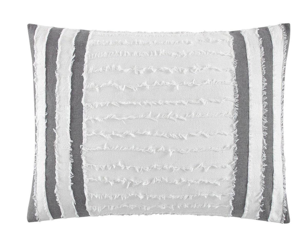 Chic Home Salma 3 Piece Cotton Jacquard Duvet Cover Set 