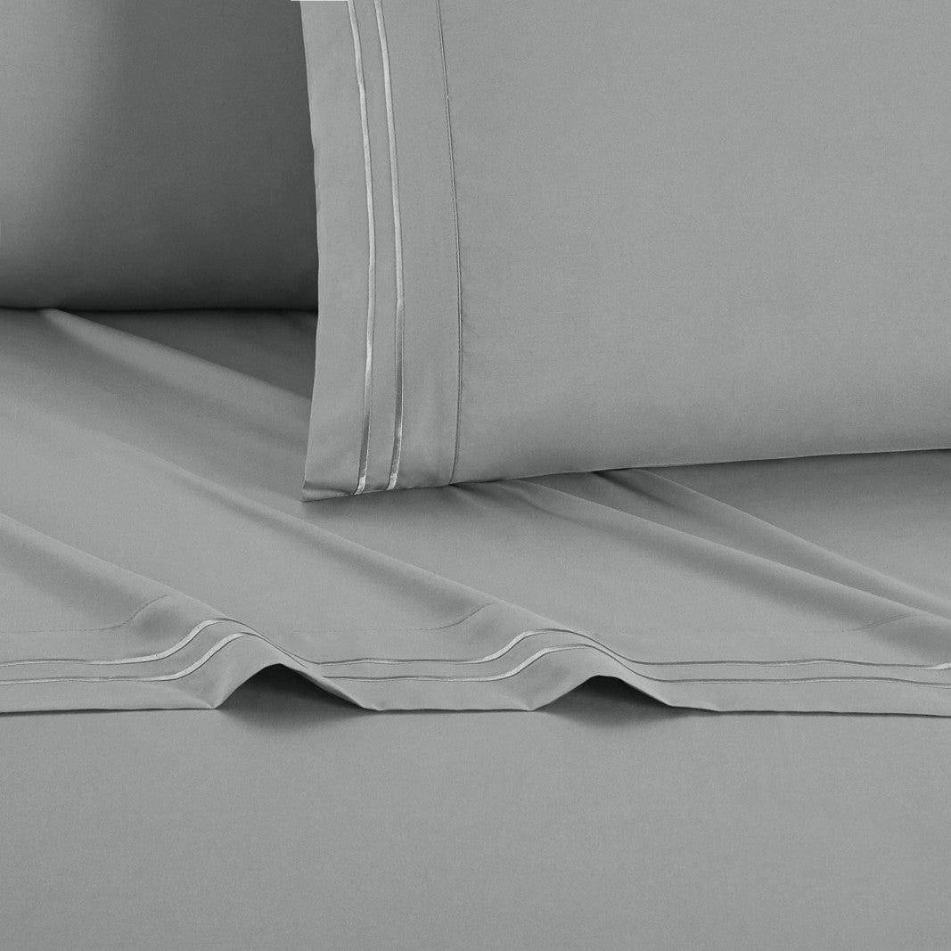 Chic Home Savannah 4 Piece Embroidered Sheet Set 
