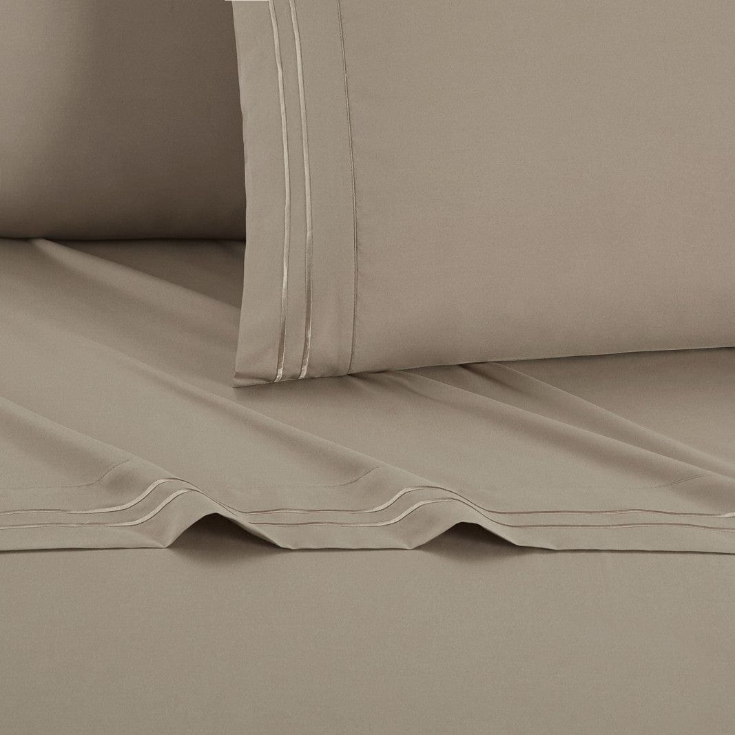 Chic Home Savannah 4 Piece Embroidered Sheet Set 