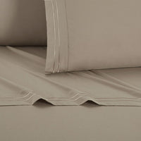 Chic Home Savannah 4 Piece Embroidered Sheet Set 