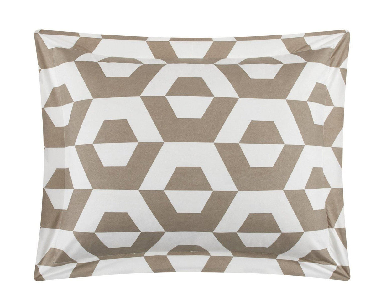 Chic Home Tudor 3 Piece Geometric Pattern Duvet Cover Set 