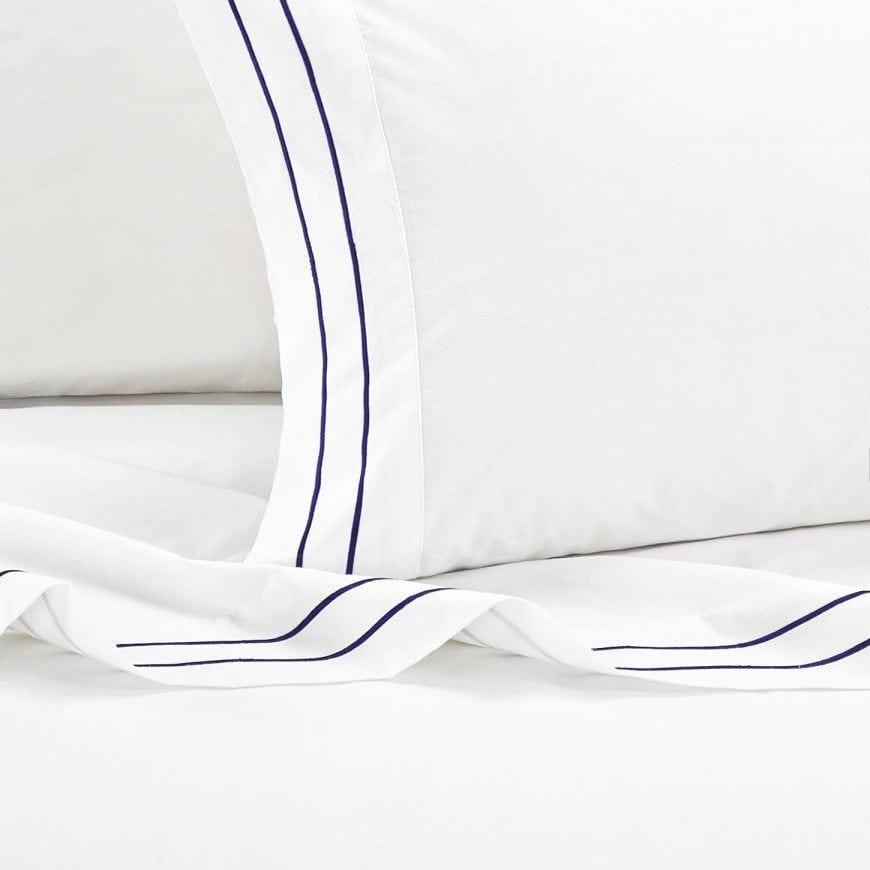 Chic Home Valencia 4 Piece Embroidered Cotton Sheet Set 