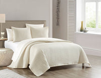 Chic Home Xavier 3 Piece Square Tile Pattern Quilt Set 