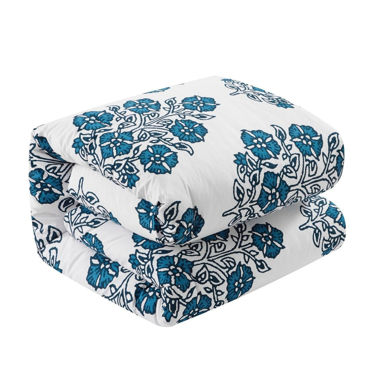 Chic Home Yazmin 3 Piece Floral Medallion Print Duvet Cover Set 