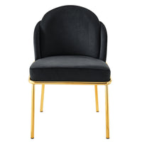 Iconic Home Anabel Velvet Dining Chair Set of 2 