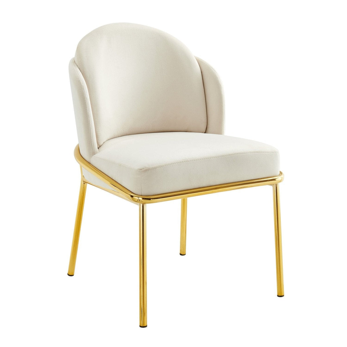 Iconic Home Anabel Velvet Dining Chair Set of 2 