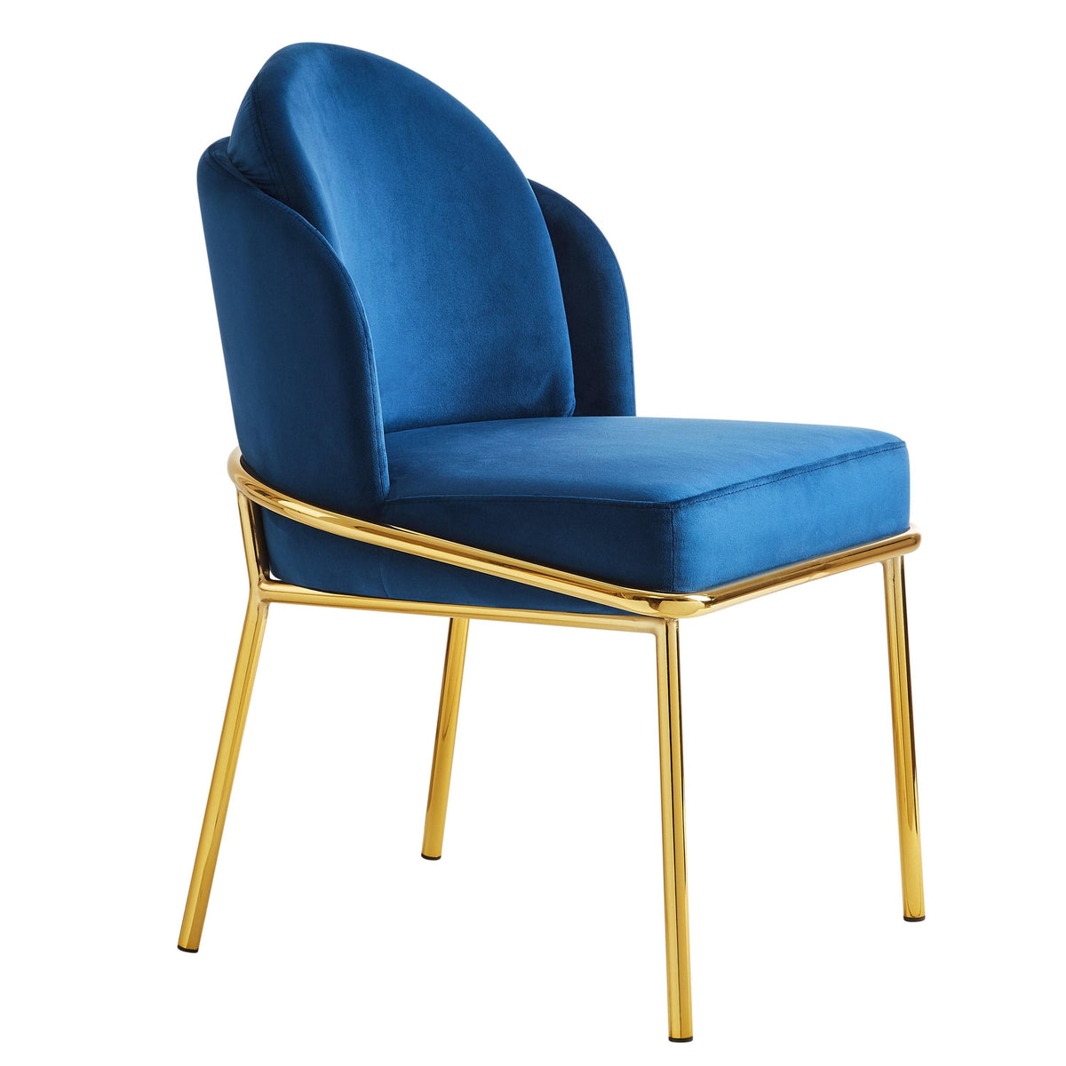 Iconic Home Anabel Velvet Dining Chair Set of 2 