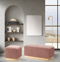 Iconic Home Beatrix Velvet Bench 