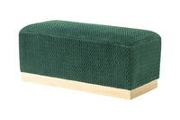 Iconic Home Beatrix Velvet Bench 