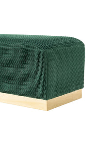 Iconic Home Beatrix Velvet Bench 