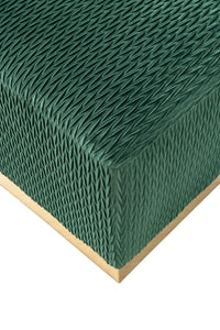 Iconic Home Beatrix Velvet Bench 