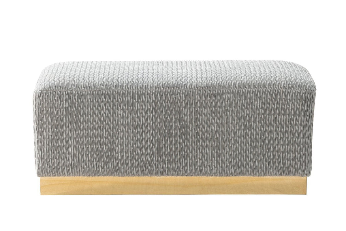 Iconic Home Beatrix Velvet Bench 