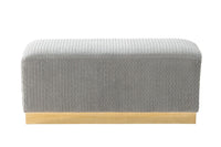 Iconic Home Beatrix Velvet Bench 