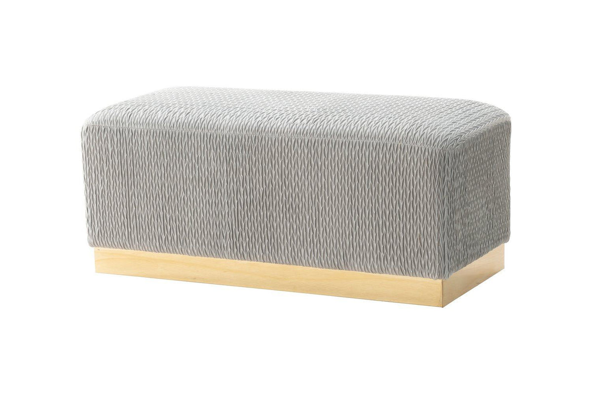 Iconic Home Beatrix Velvet Bench 