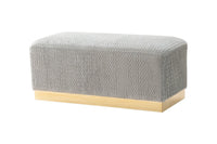 Iconic Home Beatrix Velvet Bench 