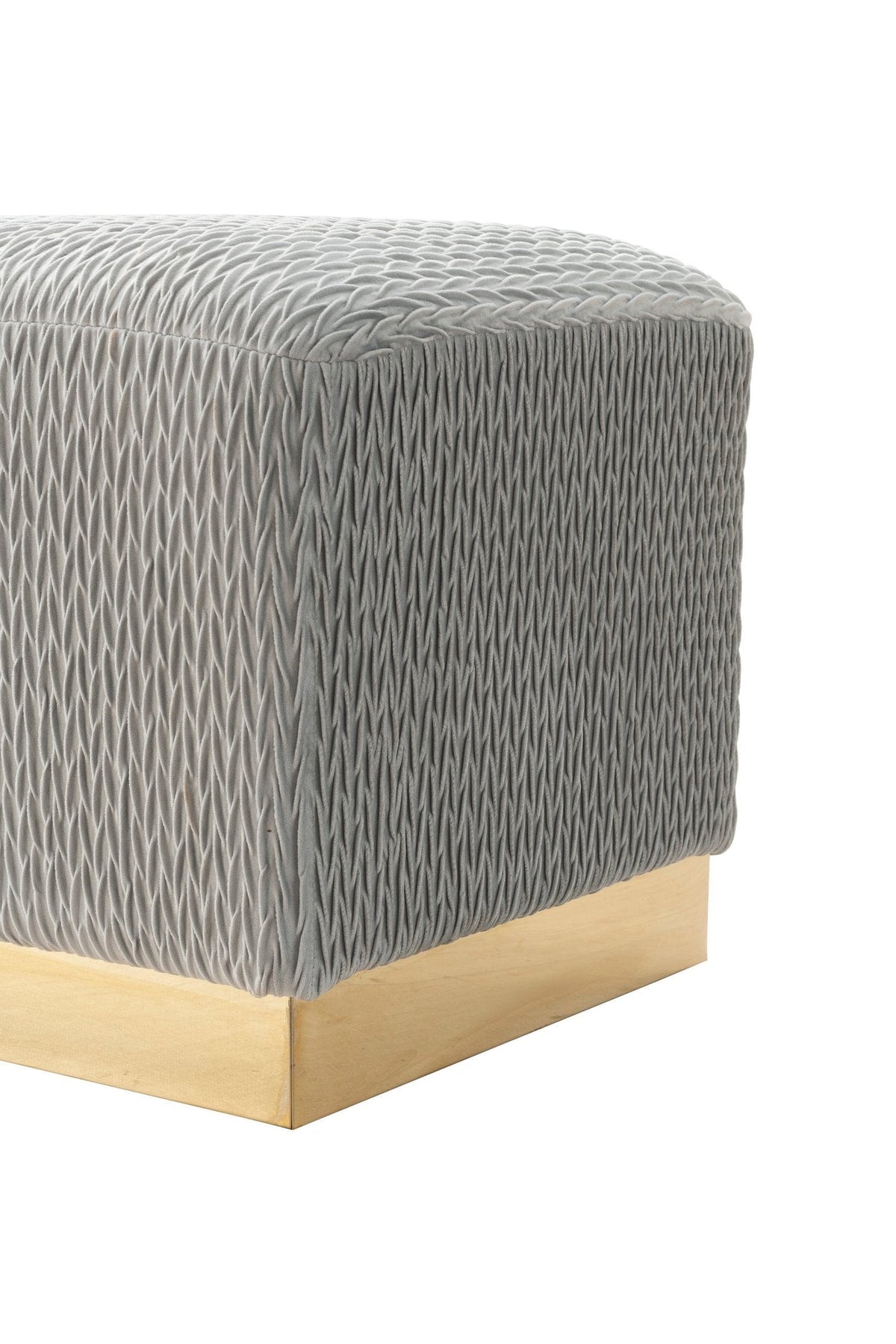 Iconic Home Beatrix Velvet Bench 