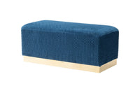 Iconic Home Beatrix Velvet Bench 