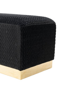 Iconic Home Beatrix Velvet Bench 