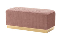 Iconic Home Beatrix Velvet Bench 