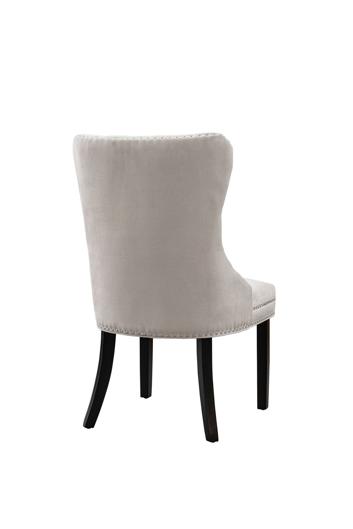 Chic Home Diana Tufted Velvet Dining Chair Set of 2 Beige