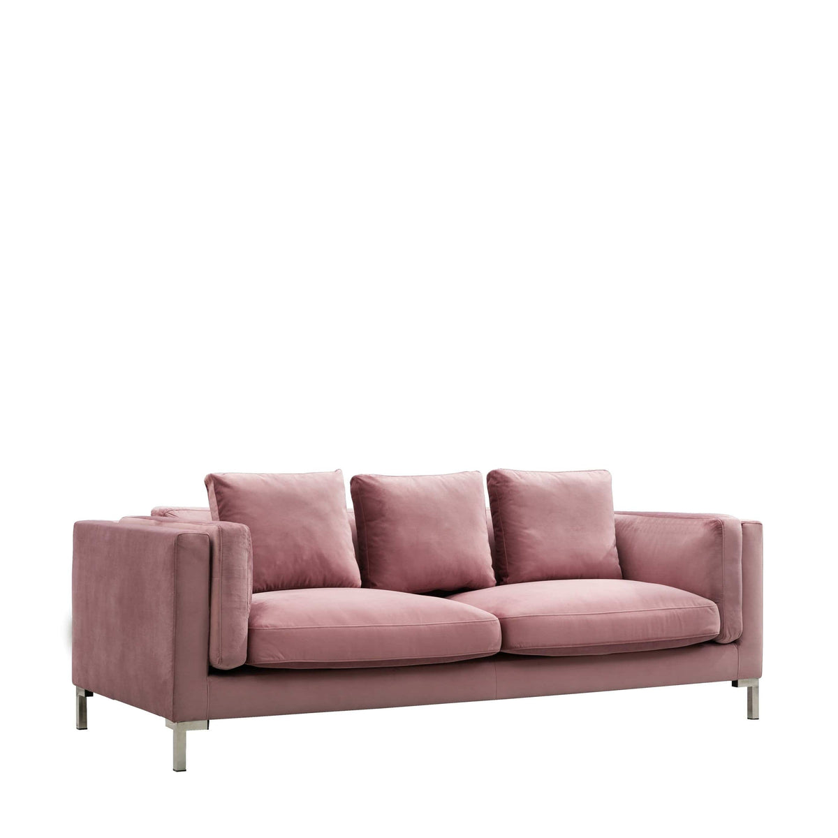 Iconic Home Emory Velvet Sofa 