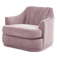 Iconic Home Eva Velvet Club Chair 