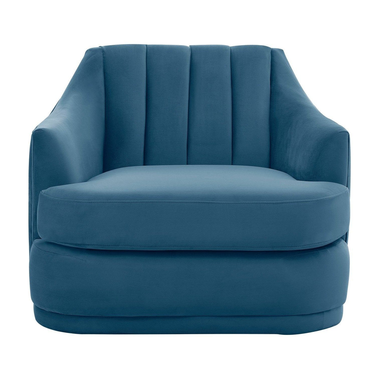 Iconic Home Eva Velvet Club Chair 