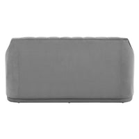 Iconic Home Eva Velvet Loveseat 