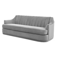 Iconic Home Eva Velvet Sofa 