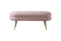 Iconic Home Lain Velvet Bench 