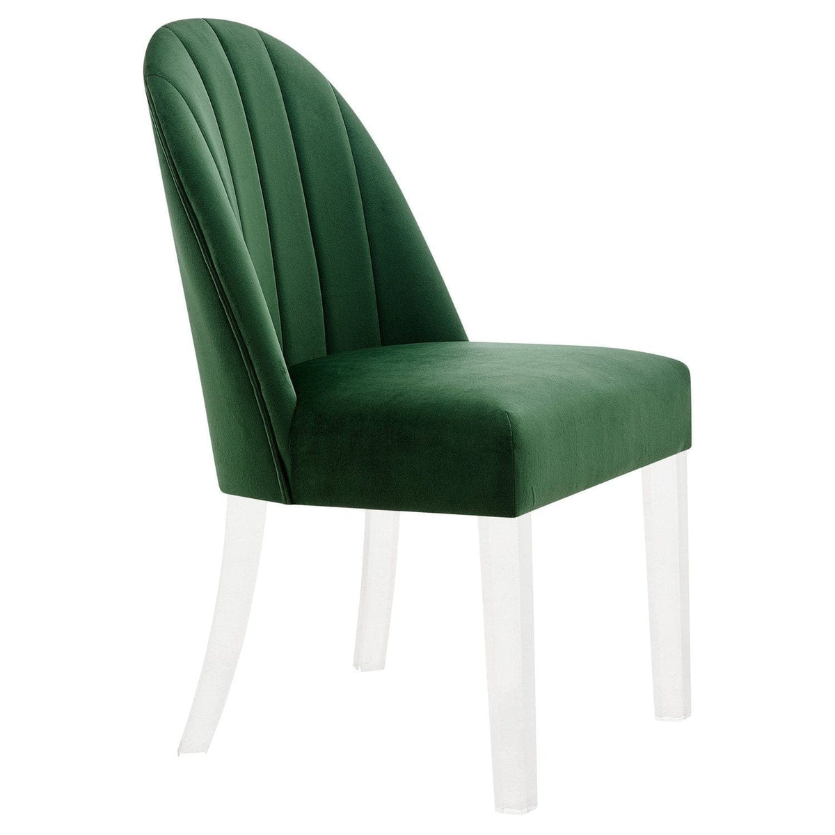 Iconic Home Mullen Velvet Dining Side Chair Set of 2 
