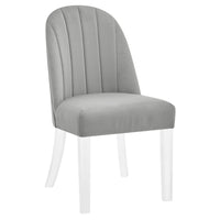 Iconic Home Mullen Velvet Dining Side Chair Set of 2 